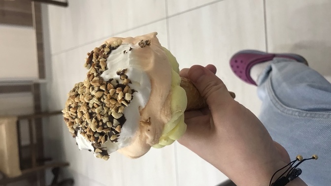 Dökme dondurma çok daha lezzetli değil mi?