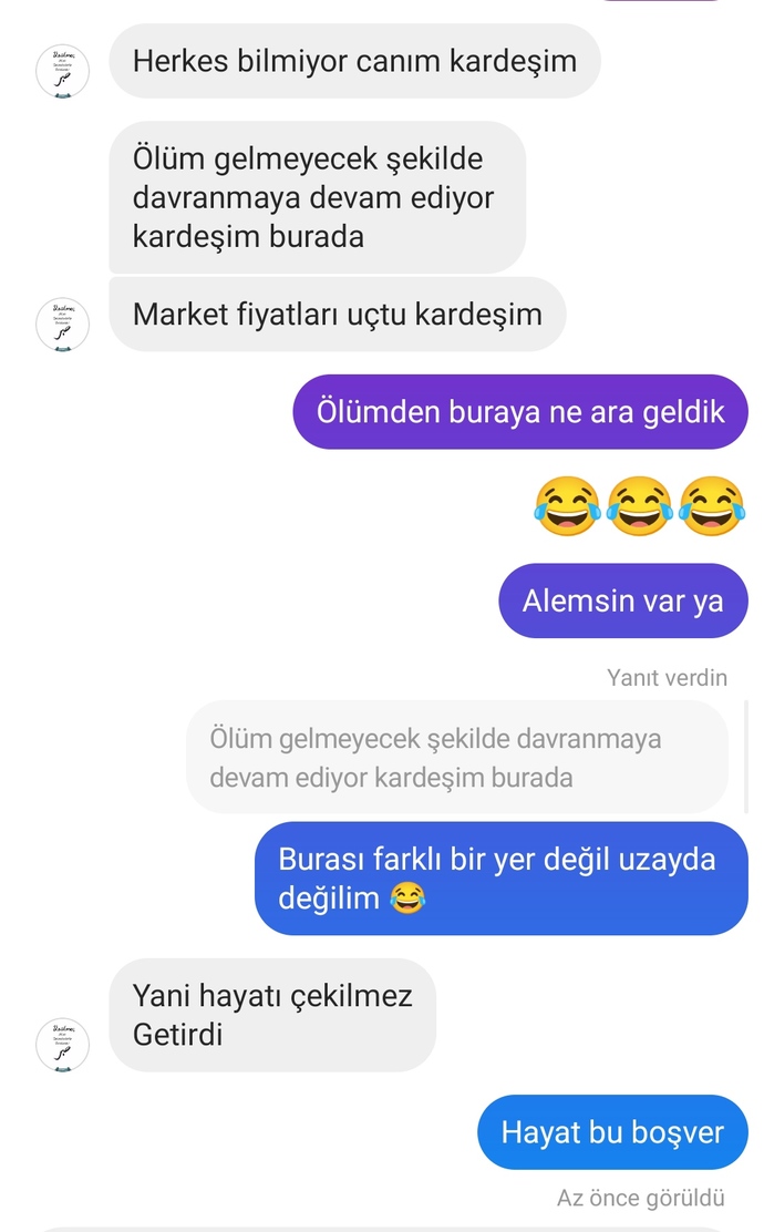 Hayatınızda anlamsız mesaj atan insanlar var mı?