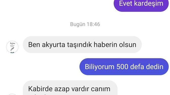 Hayatınızda anlamsız mesaj atan insanlar var mı?