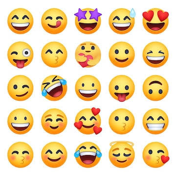 En sık kullanılan emojiler