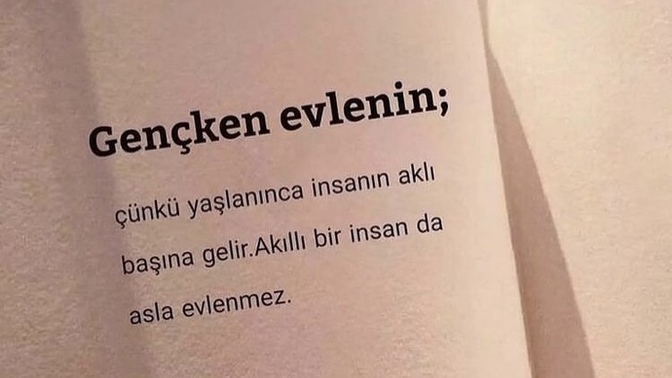 Gençken mi evlenmek lazım gerçekten?