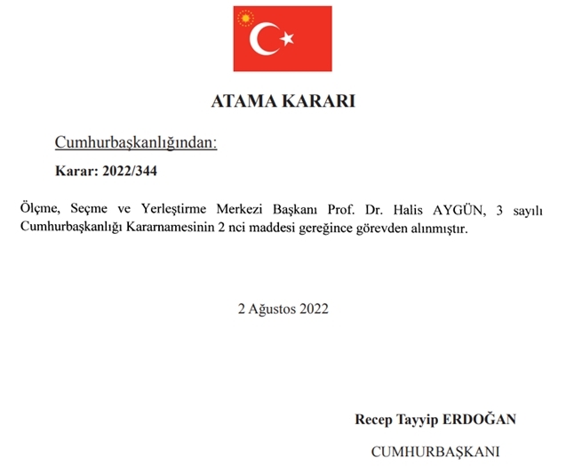 ÖSYM başkanının görevden alınması KPSS skandalını doğrular mı?