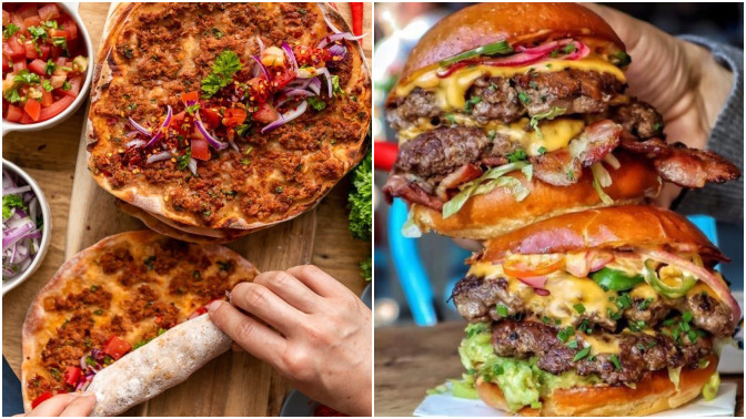 Hamburgeri lahmacuna tercih eder misin?