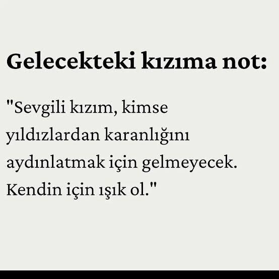 Gelecekteki çocuğunuza nasıl bir not bırakmak isterdiniz?