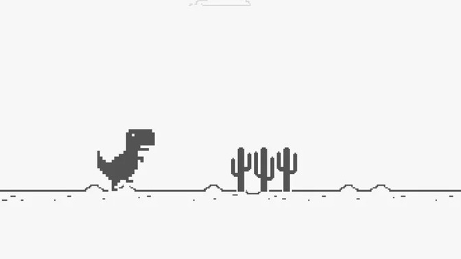 İnternet bağlantınız olmadığında Chrome'un Dinozor oyununu açıp oynadınız mı?