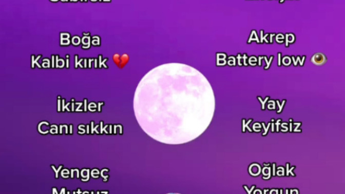Burcuna göre bu gece modun nasıl🌛?