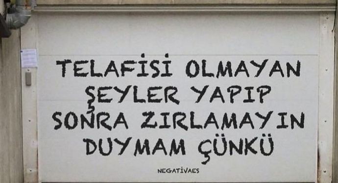 Telafisi olmayan hatalar yaptınızmı?