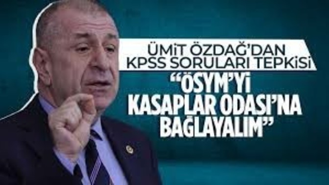 Ümit Özdağ'dan nasıl cumhurbaşkanı olur?