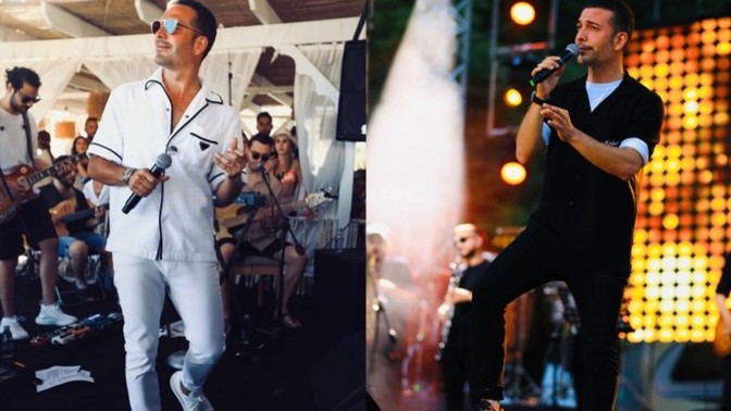 Biraz da erkek sanatçılarımızın kombinlerine bakalım! Oğuzhan Koç'un konser tarzını nasıl buldunuz?