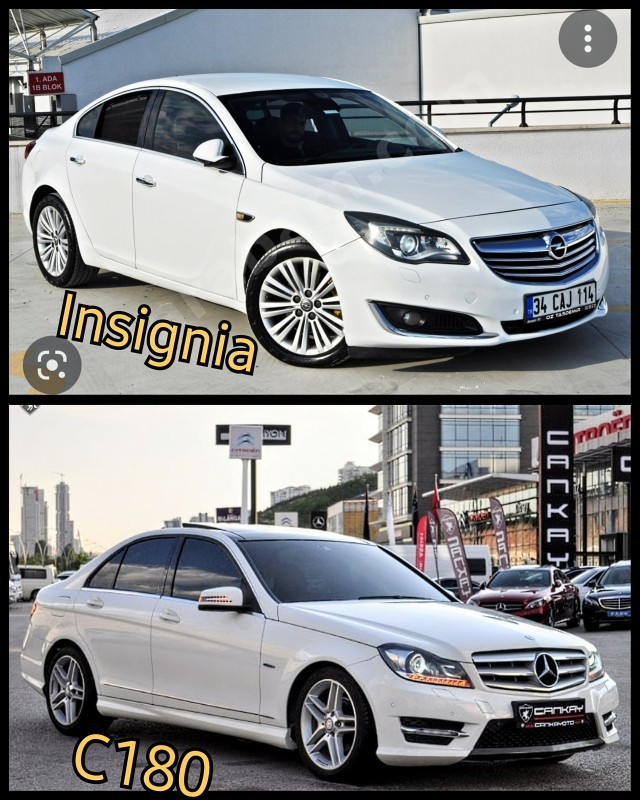 Opel Insignia 🆚 Mercedes C180! Hangisi tercihiniz, neden?