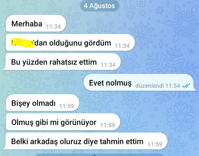 Bilmem nolmuş hıh
