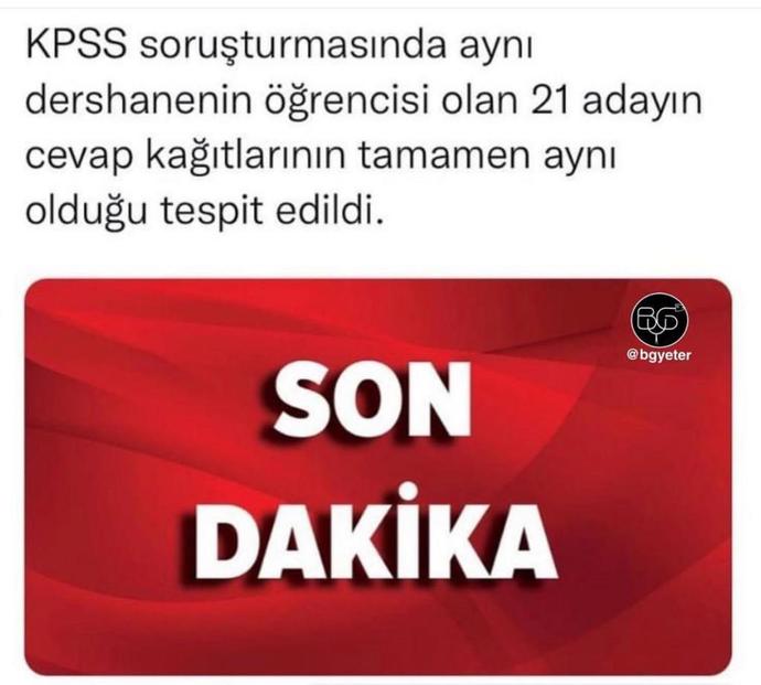 Ya Yks Soruları da dağıtıldıysa?