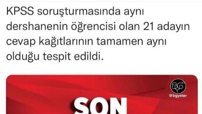 Ya Yks Soruları da dağıtıldıysa?