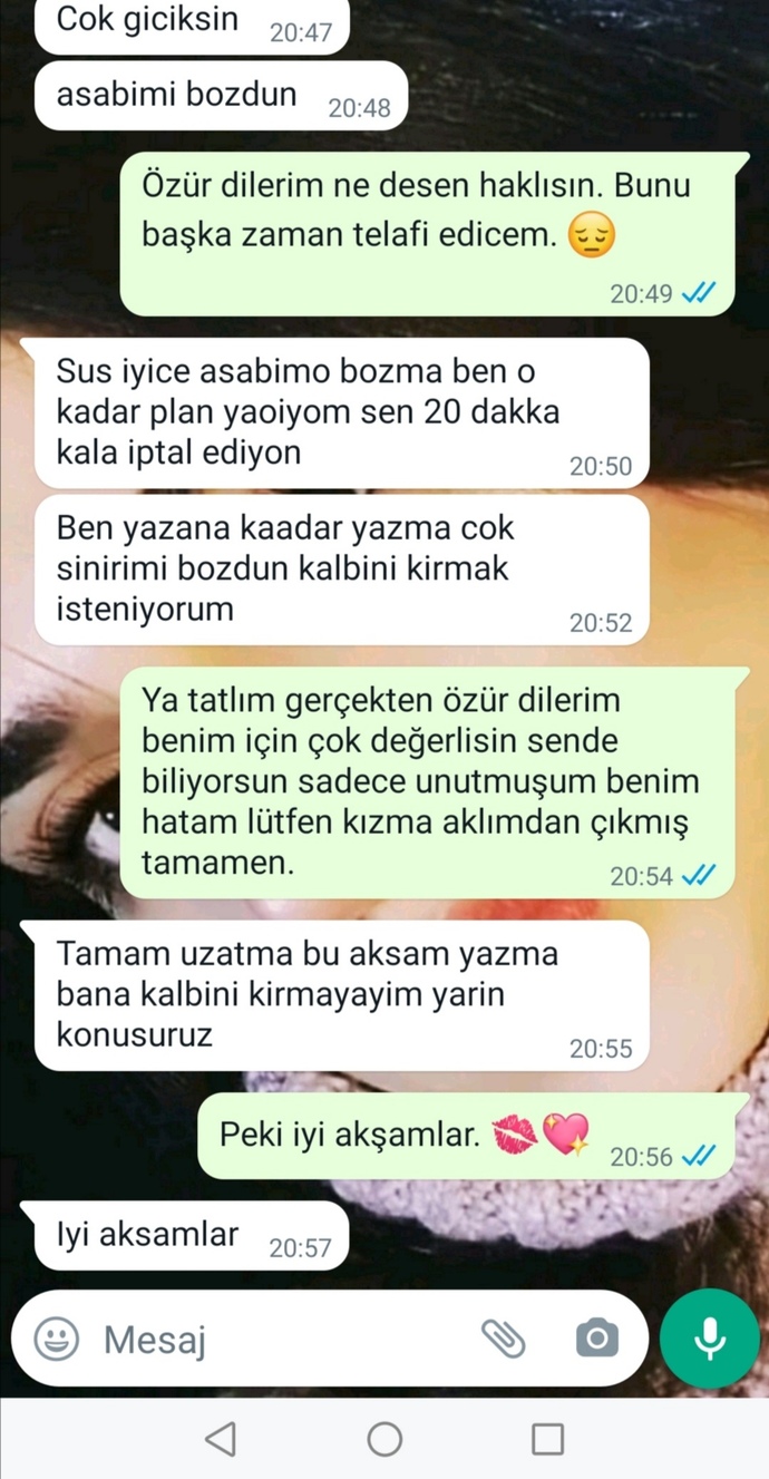Arkadaşıma nasıl affettirebilirim, çok abartmamış mı?