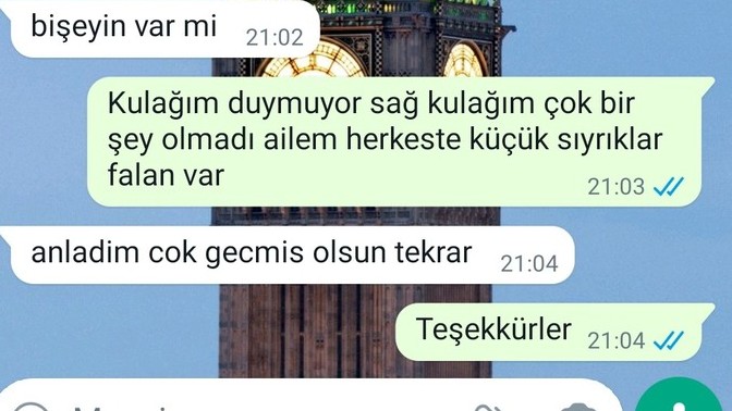 Eski sevgilim kaza yaptığımızı duymuş ve yazdı. Konuşmak istemiyorsa neden yazıyor, yazdıysa neden soğuk yapıyor?