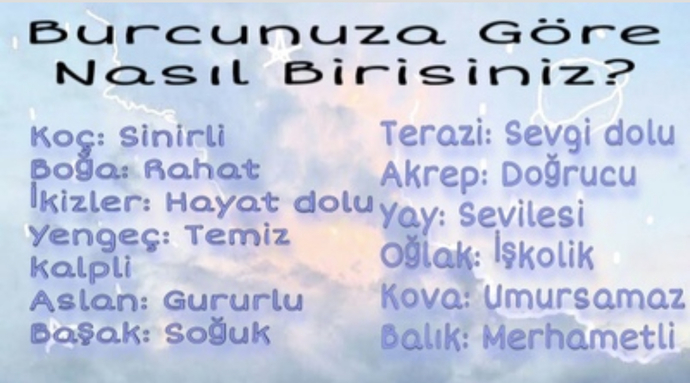 Burcuna göre nasıl birisin?