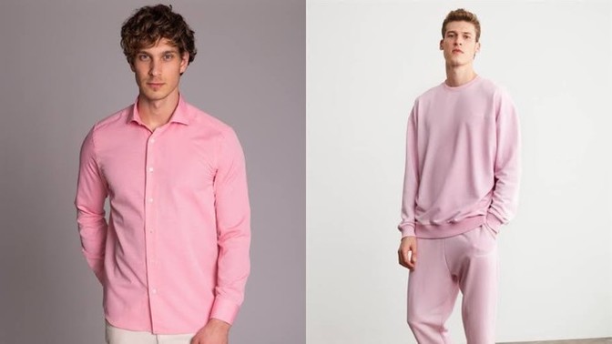 Erkekler pembe renk kıyafet giyebilir mi?