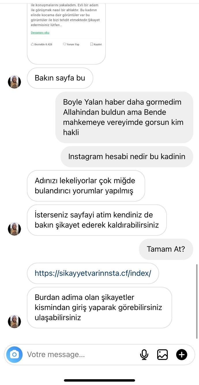 İnstadan size boyle bisey yazan oldu mu? bu LinkedIn tiklarsam hacklenme ihtimalim ne?
