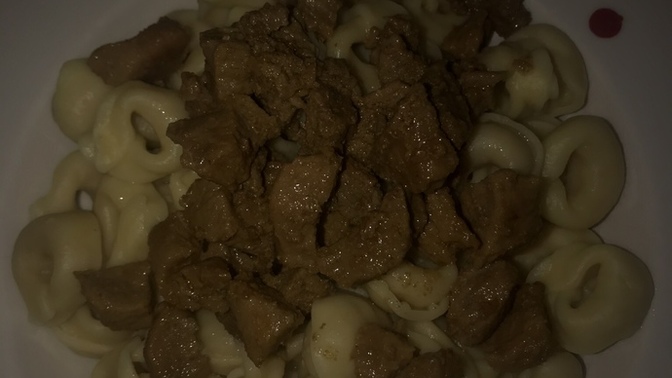 Tortellini makarna yediniz mi?