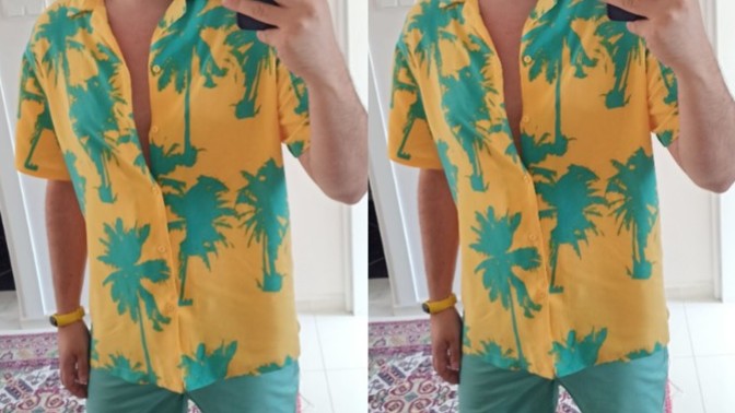 Arkadaşlarım bu gömlekle yanımıza gelme dediler. Neyi var gömleğin, çok mu kötü?