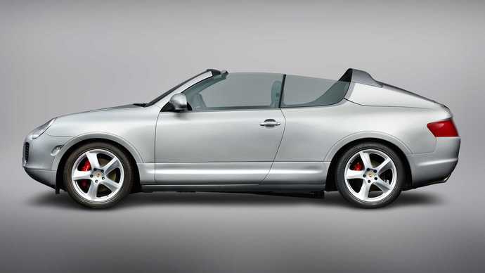 Porsche Cayennenin Cabriolet versiyonu! Çok çirkin değil mi?