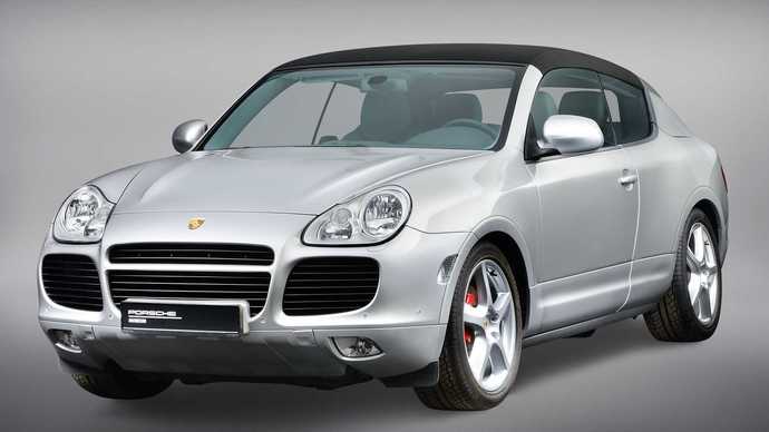 Porsche Cayennenin Cabriolet versiyonu! Çok çirkin değil mi?
