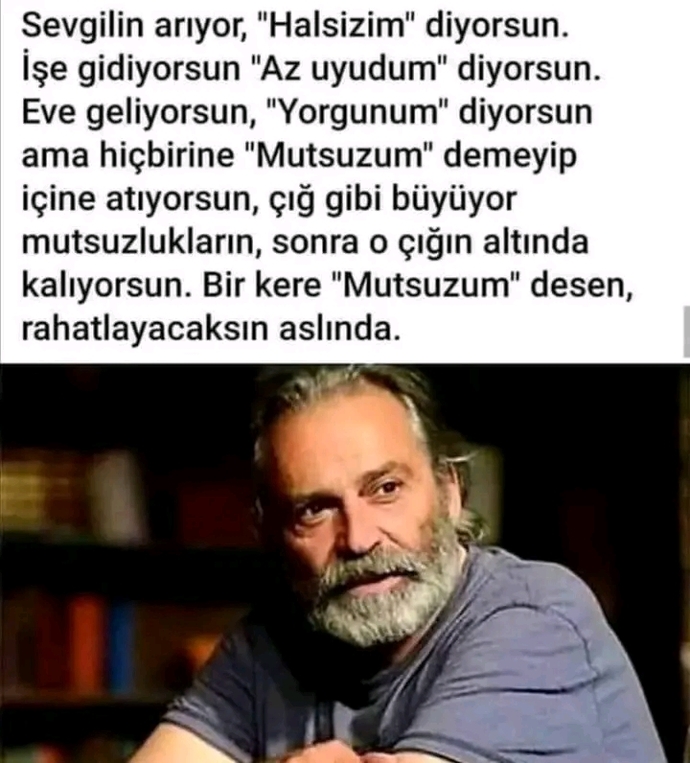 İnsanların mutsuz olmasının tek sebebi ne?