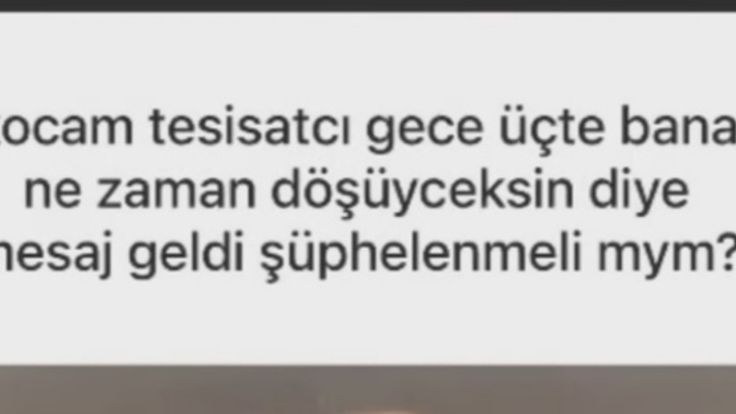 Gecenin bir yarısı sevgilinize mesaj gelse tepkiniz ne olurdu?