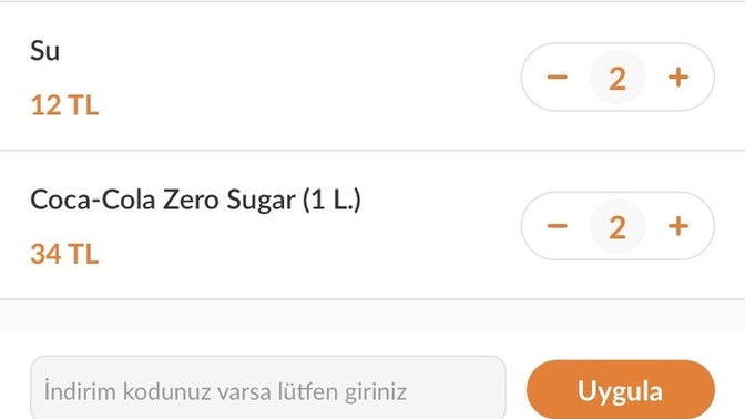 McDonald'tan sadece içecek sipariş etmek?