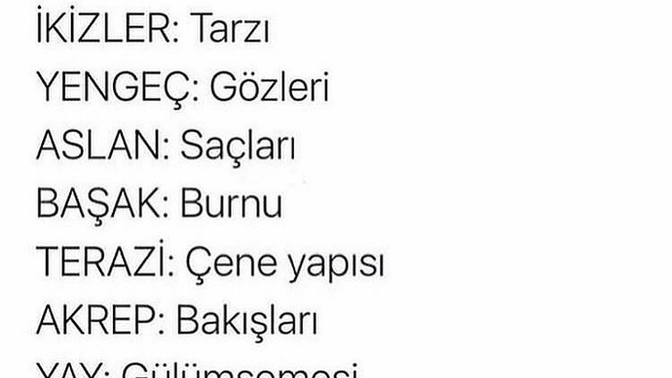 Sizin belirgin fiziksel özelliğiniz nedir 🙂🙂?