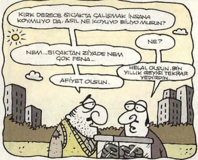 Bu sıcaklarda neler yapıyorsunuz?
