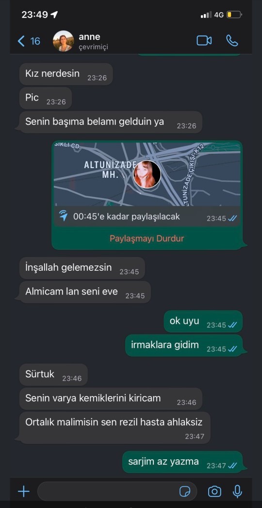 Annem neden hep böule?