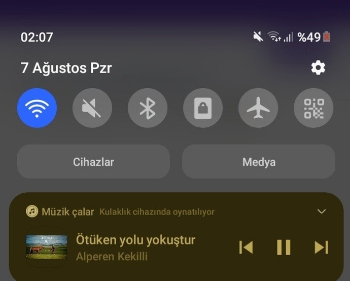 Şu anda hangi müziği dinliyorsunuz?