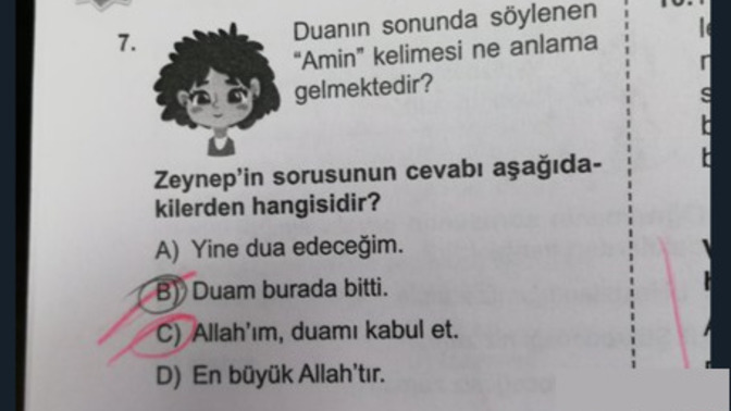 "Amin" kelimesi ne anlama gelmektedir?