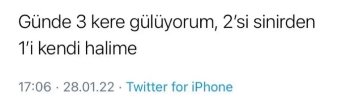 Günde kaç kez gülüyorsunuz 😂?