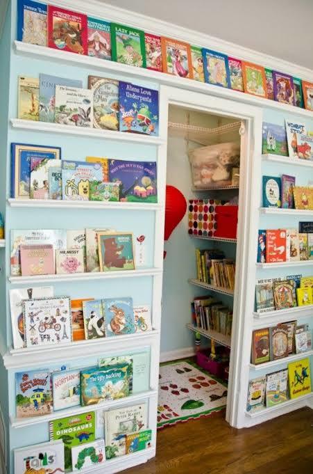 Böyle odasının içinde kitap odası oluştururum 