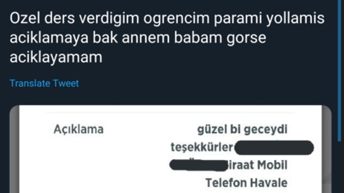 Mobil bankacılıktan para gönderince açıklama kısmına "uçuk" şeyler yazdığınız oluyor mu?