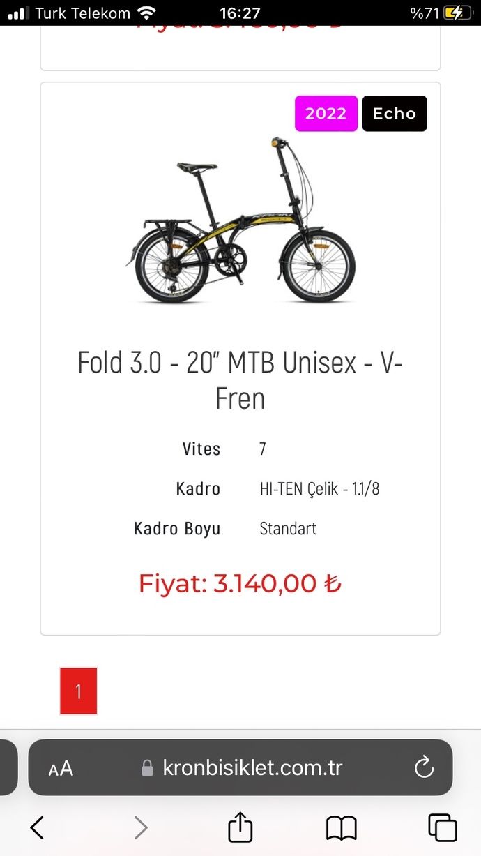 Uygun fiyatlı katlanır bisikletler! Maksimum 3500 TL bütçe var. Kararsız kaldım, ne önerirsiniz?