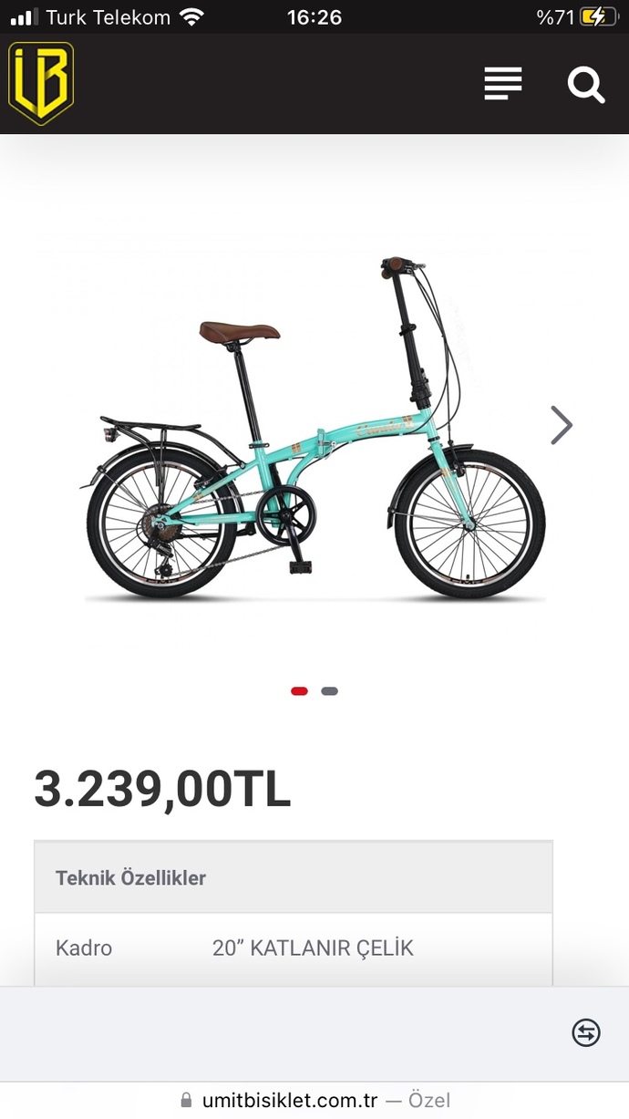 Uygun fiyatlı katlanır bisikletler! Maksimum 3500 TL bütçe var. Kararsız kaldım, ne önerirsiniz?