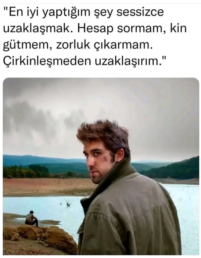 Gidişin sessiz mi olur kapı duvar mı yıkılır?