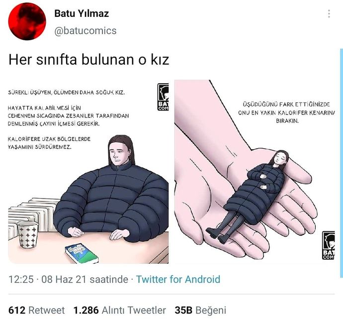 Her lisede olan bir tip söylermisiniz?