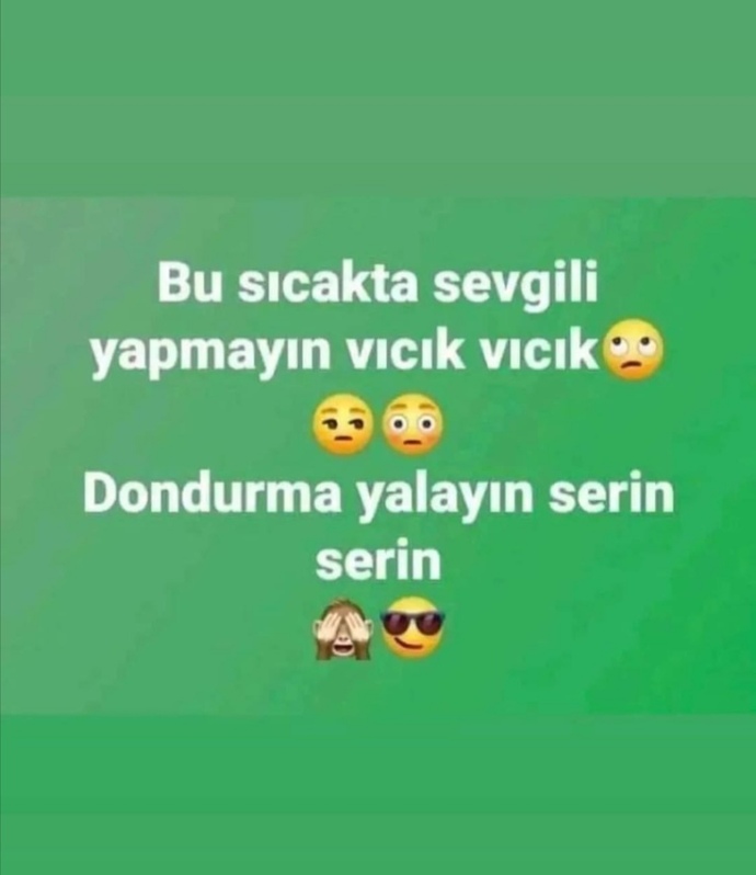 Bir tercih hakkınız olsa Bu sıcakta tercihiniz dondurma yalamak mi sevgili yapmakmi olurdu?