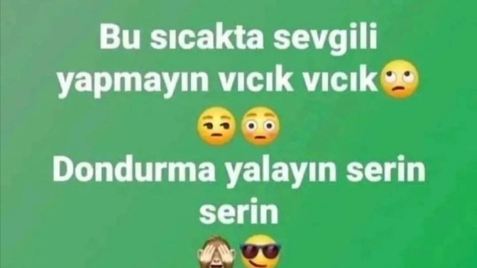 Bir tercih hakkınız olsa Bu sıcakta tercihiniz dondurma yalamak mi sevgili yapmakmi olurdu?