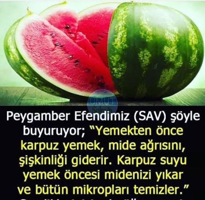 Karpuz aç karna mı yenir tok karna mı?