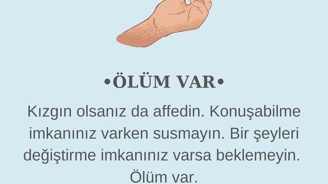 Ölümün var olduğunu düşünüp ona göre yaşamak varken neden kibirli yaşıyoruz?