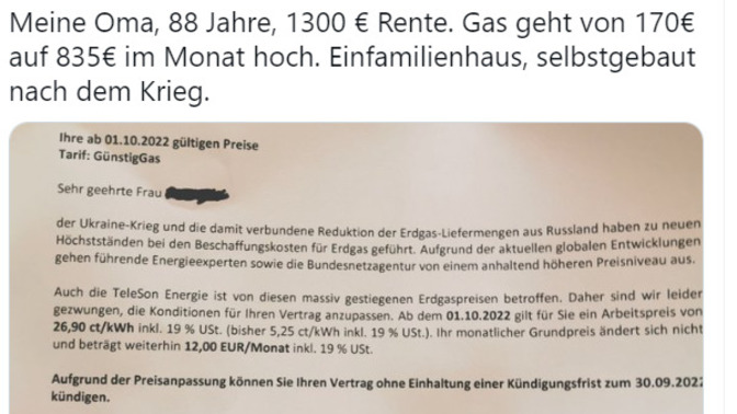 Almanyada gaz fiyatina 1 ayda 5 kat zam gelmis ne düsünüyorsunuz?