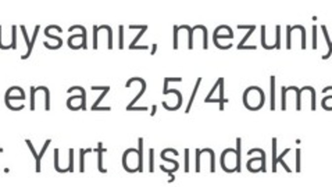 Bu ortalama düşük mü yüksek mi orta mı?