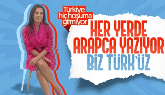 Perihan Savaştan Mülteci çıkışı: Arapça Yazılardan Hoşnut Değilim!!! Sizin konu hakkındaki düşünceleriniz neler?