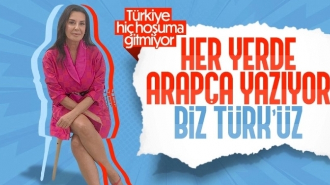 Perihan Savaş'tan Mülteci çıkışı: Arapça Yazılardan Hoşnut Değilim!!! Sizin konu hakkındaki düşünceleriniz neler?