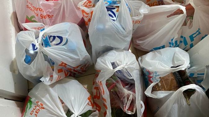 Eve alışveriş yaptım, sizce burası ne kadar tutmuştur?